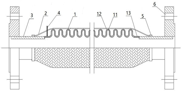 metal hose structure drawing picture